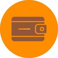 Wallet Creative Icon Design vector