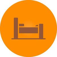 diseño de icono creativo de cama vector