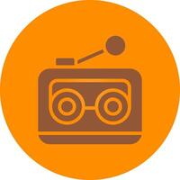 Radio Creative Icon Design vector