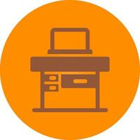 Workplace Creative Icon Design vector