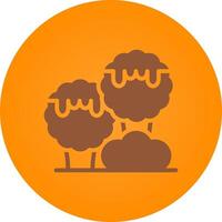 Trees Creative Icon Design vector