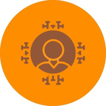 Network Creative Icon Design vector