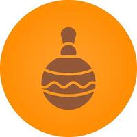 Bauble Creative Icon Design vector