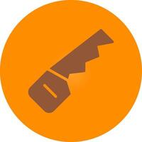 Hand Saw Creative Icon Design vector