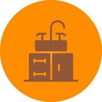 Cabinet Creative Icon Design vector