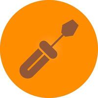 Screwdriver Creative Icon Design vector