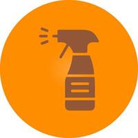 Spray Bottle Creative Icon Design vector