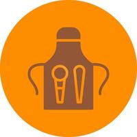 Apron Creative Icon Design vector