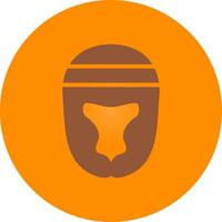 Helmet Creative Icon Design vector