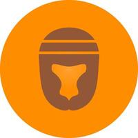 Helmet Creative Icon Design vector