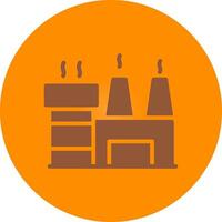 Factory Creative Icon Design vector