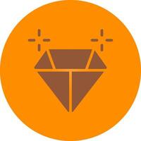 diseño de icono creativo de diamante vector