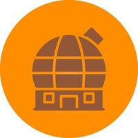 Observatory Creative Icon Design vector