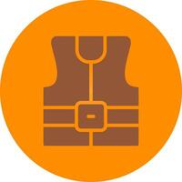 Lifejacket Creative Icon Design vector