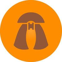 CLOAK Creative Icon Design vector