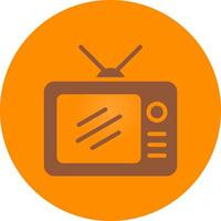 diseño de icono creativo de tv vector