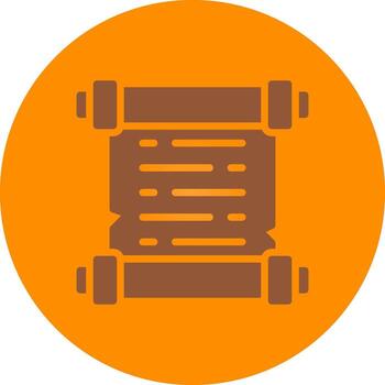 diseño de icono creativo de desplazamiento vector