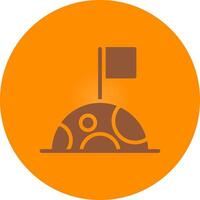Lunar Creative Icon Design vector