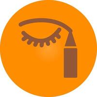 Eyeliner Creative Icon Design vector