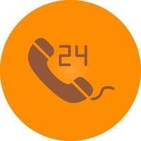 Emergency call Creative Icon Design vector