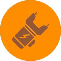 Electroshock Creative Icon Design vector