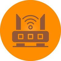 Router Creative Icon Design vector