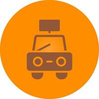 Taxi Creative Icon Design vector