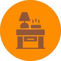 Nightstand Creative Icon Design vector