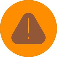 Warning Creative Icon Design vector