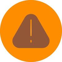 Warning Creative Icon Design vector