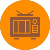 diseño de icono creativo de tv vector