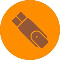 Usb Flash Drive Creative Icon Design vector