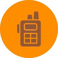Walkie Talkie Creative Icon Design vector