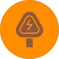 Danger Creative Icon Design vector