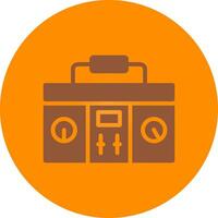 Dj Mixer Creative Icon Design vector