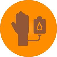 Transfusion Creative Icon Design vector