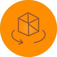 3d Creative Icon Design vector
