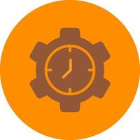 Time Management Creative Icon Design vector