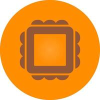 Magic Mirror Creative Icon Design vector