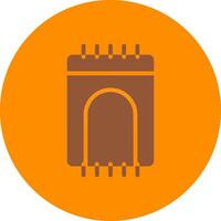 Prayer Rug Creative Icon Design vector