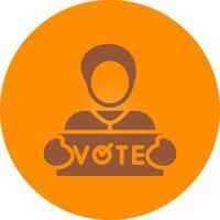Supporter Creative Icon Design vector