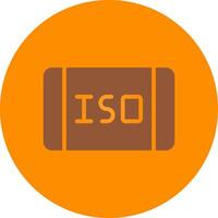 Iso Creative Icon Design vector