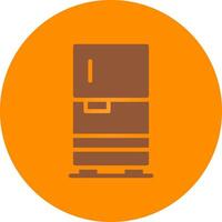 Fridge Creative Icon Design vector