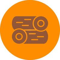 Log Creative Icon Design vector