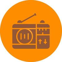 Radio Creative Icon Design vector