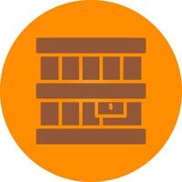 Jail Creative Icon Design vector