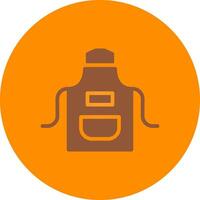 Apron Creative Icon Design vector