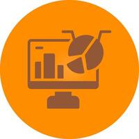 Data Analytics Creative Icon Design vector