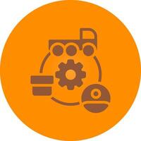 Supply Chain Creative Icon Design vector