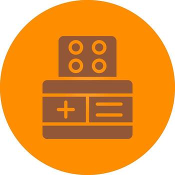 Patch Creative Icon Design vector